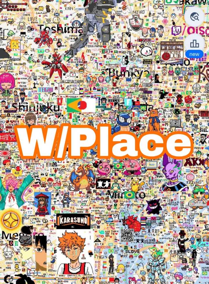 W/Place, fenómeno de internet que convirtió el mundo en un lienzo