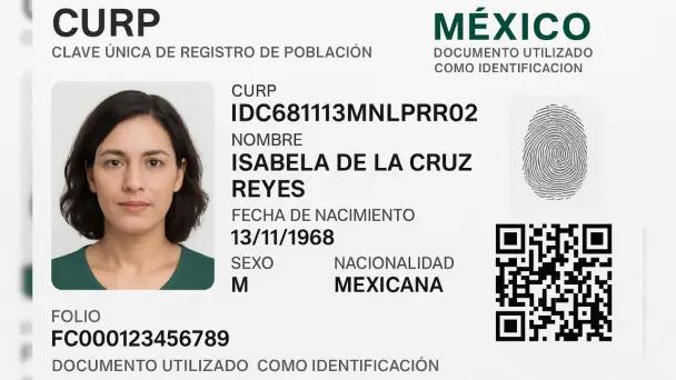 INE advierte riesgos en seguridad por la CURP biométrica