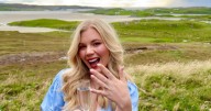 Scots radio star announces engagement with sweet Taylor Swift tribute on Scots beach