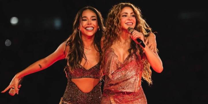 Shakira recibió emotivo mensaje de Danna luego de invitarla al escenario: “Un regalo que marcó mi vida”