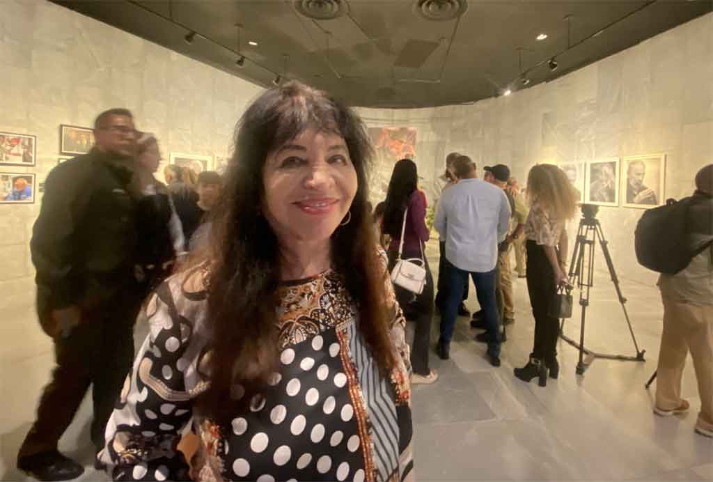 Artista Zaida del Río y un Jardín ideal en honor a Fidel Castro