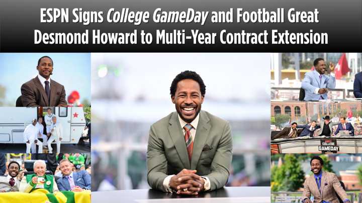 ESPN Signs  College GameDay  Analyst Desmond Howard to Multi