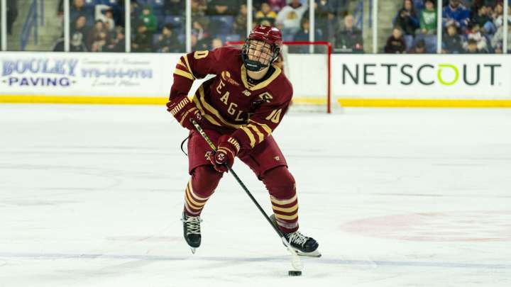 How Bruins Approached James Hagens On Professional Decision