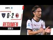 Milan vs Lecce (2-0): resultado, resumen y goles por Serie A 