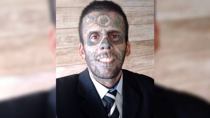 El hombre más tatuado de Brasil vivió giro hacia la religión y decidió cambiar su imagen: Así luce ahora