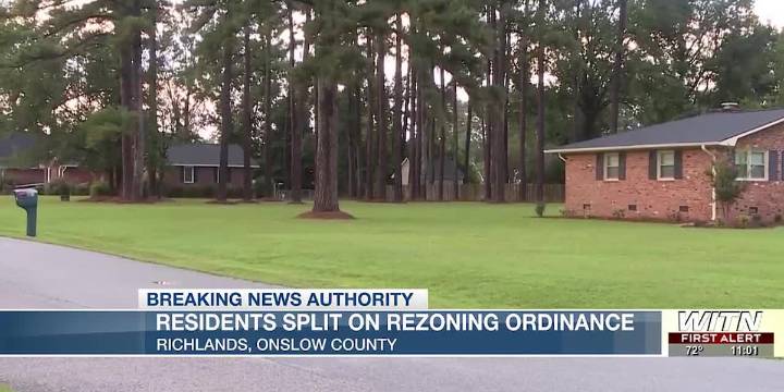 Richlands residents split on rezoning map plan that will turn farmland into single