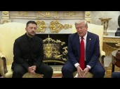 Ukraine's Zelenskiy Receives Warm Welcome in Oval Office