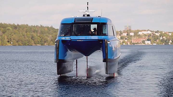 A new way to cross Tahoe? Company wants to bring foil ferries in '26