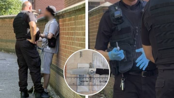 Inside one of Britain's elite knife crime units - tasked with taking blades off the...