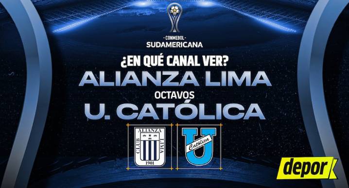 ¿En qué canal ver Alianza Lima vs. Universidad Católica por Copa Sudamericana?