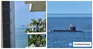 Submarino chileno sorprende a turistas en México: salió a flote frente a sus costas