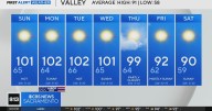 Saturday evening weather forecast