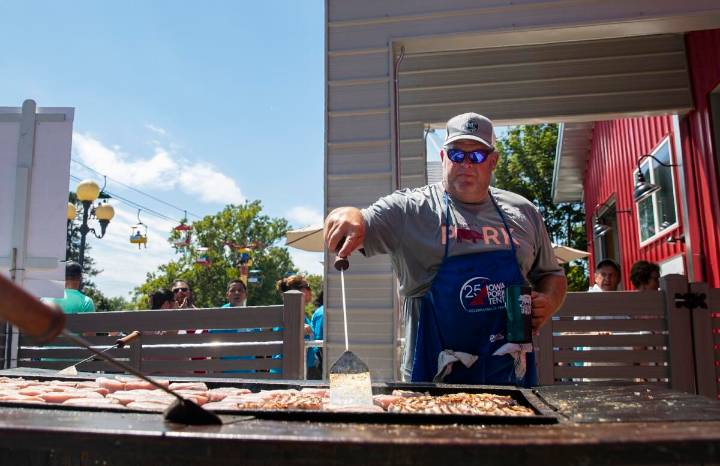 Here’s what political candidates are saying at the Iowa State Fair this year