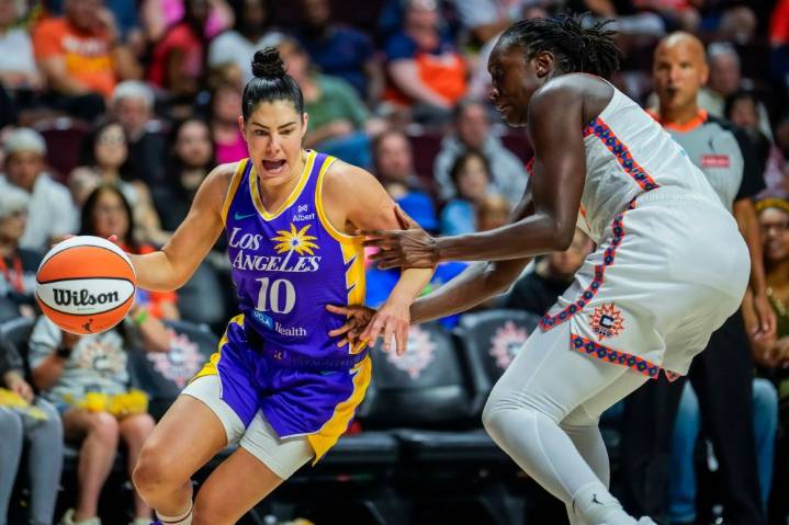 Sparks begin two-game homestand against Fever amid playoff push