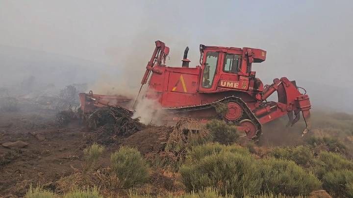 Los incendios en España dejan casi 400.000 hectáreas arrasadas y 33 detenidos; el viento dificulta la extinción