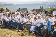 A village of Polish women have taken their traditional lace crocheting from bonnets to lingerie