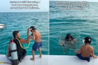 Dad Who Threw Son Off Cliff Faces Backlash as They Go Tandem Scuba Diving