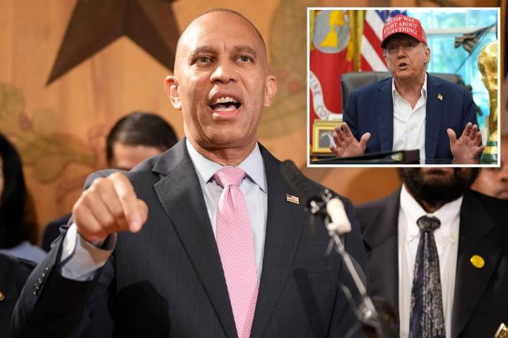 Hakeem Jeffries accuses Trump of trying to 'steal' midterms