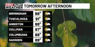 First Alert Weather: Rain chances return next week