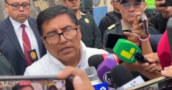 Ministro del Interior durante su visita a Trujillo: "Tengo 3 meses en la gestión y trato de avanzar lo más rápido posible"