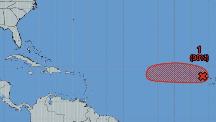 Tropical Storm Erin forms in the Atlantic just west of the Cabo Verde Islands, forecasters say