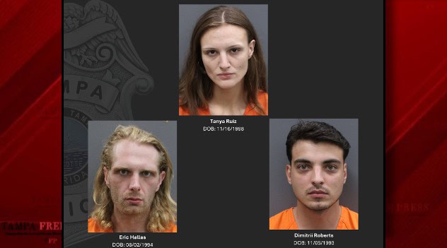 Tampa Police Arrest 3, Seize Fentanyl And Firearms In Narcotics Bust