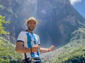 Agustín Saez, un mendocino que vive al máximo: tiene 30 años, conoció 100 países y fundó su propia empresa