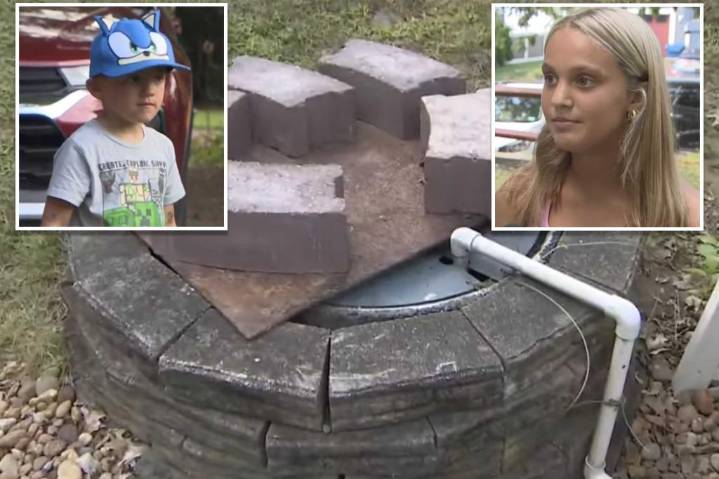 Heroic 11-year-old girl rushes to save toddler stuck in hidden well after hearing neighbor's shriek