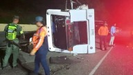 Vuelco de autobus en autopista José Antonio Páez deja 23 heridos en Portuguesa