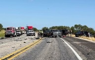 Encontronazo en la carretera 57 deja a 4 heridos graves