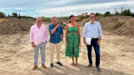 Comienzan las obras en Huesca del nuevo aparcamiento disuasorio de la calle Zaragoza