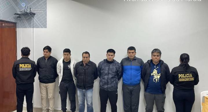 Seis agentes del orden son detenidos por extorsión