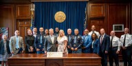 Officers who rescued children from hot car at Cumberland Mall honored at state capitol