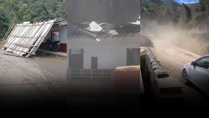 Fuertes vientos azotan Piura y causan preocupación por daños en viviendas (VIDEO)