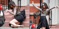 Anne Hathaway Had Best Response to Falling Down Stairs on ‘Devil Wears Prada 2′ Set 