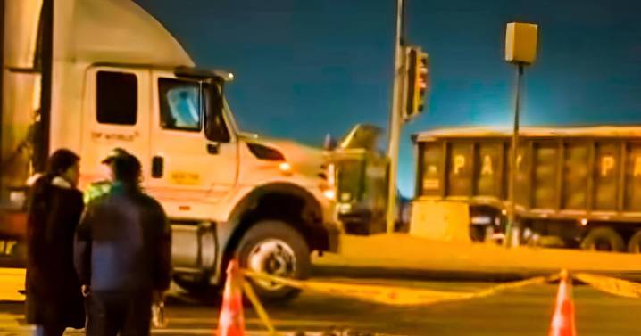 Adulto mayor se resbala sobre la pista y muere atropellado por tráiler en la avenida Néstor Gambetta, en Callao