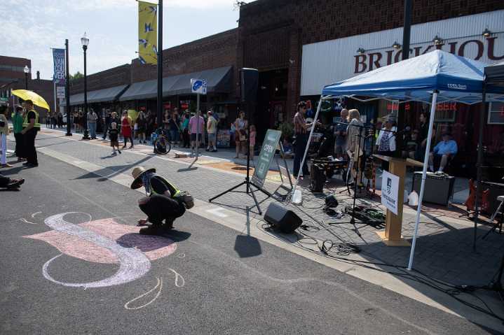 First block renovated under Main Street Promise project reopens
