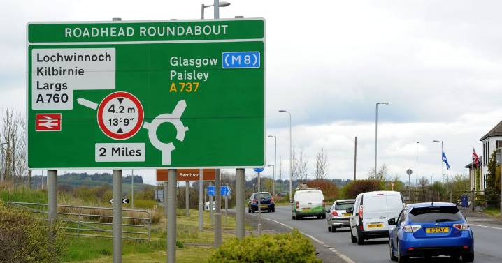 Johnstone man jailed after putting drivers at risk on A737 with speeding