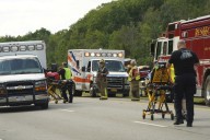 New York tour bus crash on interstate highway leaves 5 passengers dead and many others injured