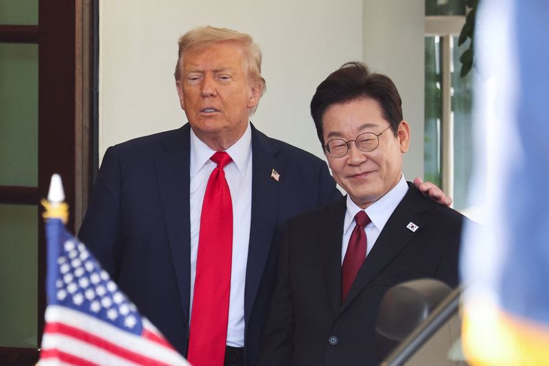 South Korea’s Lee says he and Trump discussed modernising their countries’ alliance