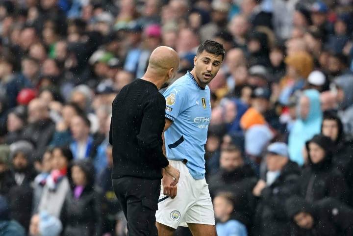 Pep Guardiola does not expect Rodri to be 'really fit' until after September internationals