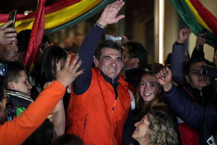 Bolivia election results: Right-wing and centrist candidates head to runoff