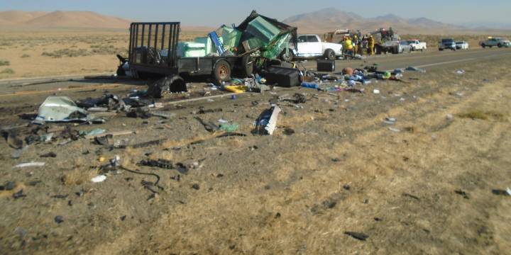 Crash north of Winnemucca kills juvenile