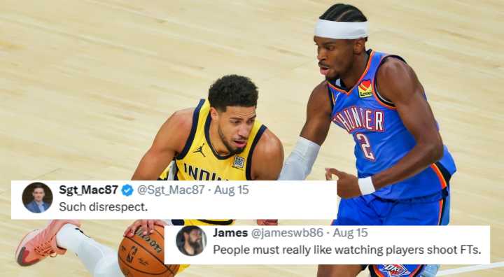 Major Disparity In Oklahoma City Thunder And Indiana Pacers’ National TV Games Draws Strong Fan Reactions