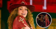 Shakira sorprende al público en Hermosillo cantando y bailando con mariachi