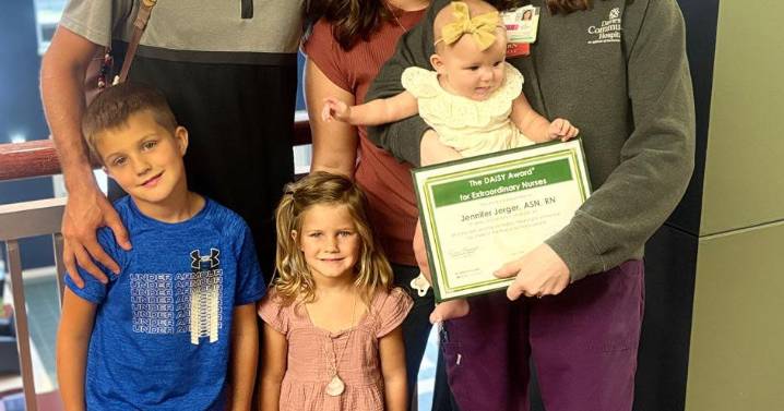 Jerger honored with DAISY Award
