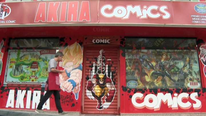 Akira Cómics, en Madrid, la mejor tienda de tebeos del mundo