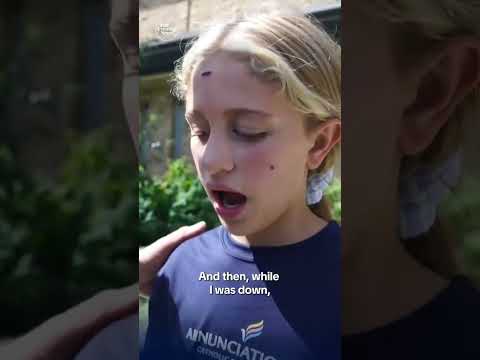 10-year-old Minneapolis shooting survivor speaks out #shorts
