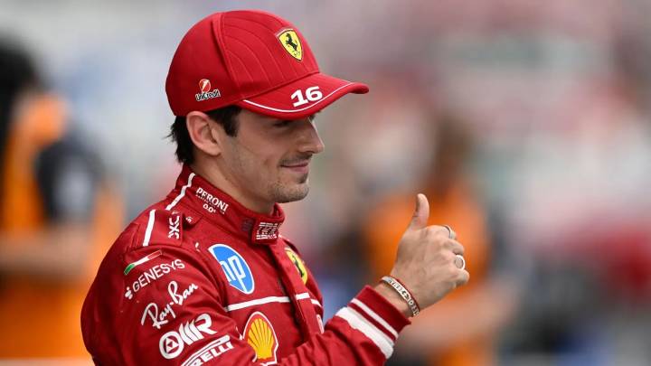 What’s better than one Leclerc in a Ferrari?