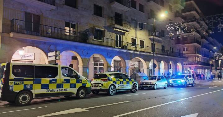 La madrugada salmantina se salda con dos intervenciones policiales